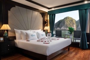 Hanoi: escursione di 3 giorni a Ninh Binh e crociera a 5 stelle nella baia di Ha Long