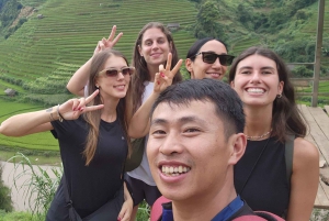 Hanoï : circuit de 3 jours en moto à Mu Cang Chai, randonnée et découverte de la vie locale