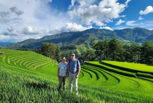 Hanoï : circuit de 3 jours en moto à Mu Cang Chai, randonnée et découverte de la vie locale