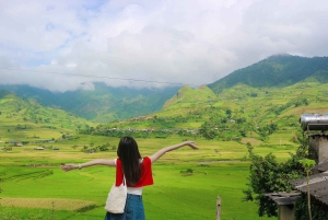 Hanoï : circuit de 3 jours en moto à Mu Cang Chai, randonnée et découverte de la vie locale