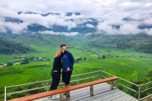 Hanoï : circuit de 3 jours en moto à Mu Cang Chai, randonnée et découverte de la vie locale