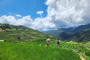 Hanoï : circuit de 3 jours en moto à Mu Cang Chai, randonnée et découverte de la vie locale