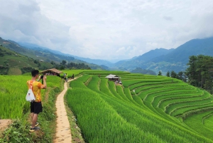 Hanoï : circuit de 3 jours en moto à Mu Cang Chai, randonnée et découverte de la vie locale