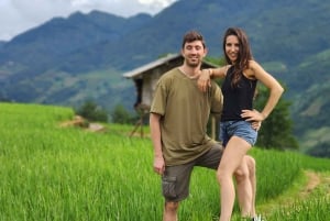 Hanoï : circuit de 3 jours en moto à Mu Cang Chai, randonnée et découverte de la vie locale