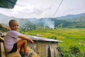 Hanoï : circuit de 3 jours en moto à Mu Cang Chai, randonnée et découverte de la vie locale