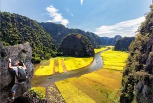 Hanói: Crucero de 5 estrellas de 3 días por Ninh Binh, Ha Long y la bahía de Lan Ha