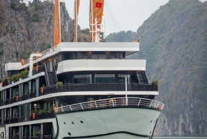Hanói: Crucero de 5 estrellas de 3 días por Ninh Binh, Ha Long y la bahía de Lan Ha