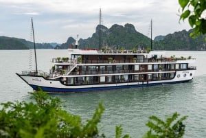 Hanói: Crucero de 5 estrellas de 3 días por Ninh Binh, Ha Long y la bahía de Lan Ha
