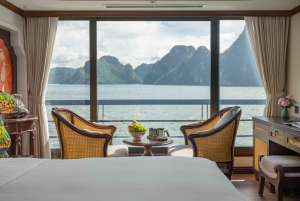 Hanoi: 3 dni w Ha Long i Lan Ha Bay, rejs 5* L'amour, show folklorystyczny