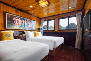 Hanoi: 3D2N Ha Long-bugten, Lan Ha-bugten med Hera Boutique Cruise