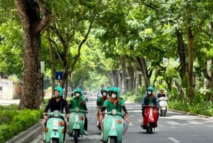 Hanoi 4.5-Hour Vespa Tour city tour