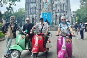 Hanoi 4.5-Hour Vespa Tour city tour