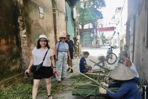 Hanoi: Flygvapenmuseet eller rökelsebyn och hattbyn