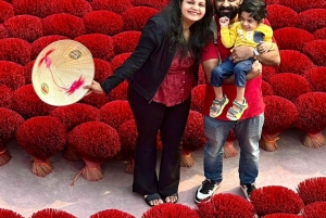 Hanoi: Flygvapenmuseet eller rökelsebyn och hattbyn