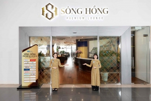 Hanoi Airport: Song Hong Premium Lounge at Domestic Terminal