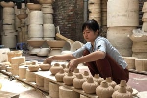 Hanoi: Artisan Tour with Incense, Hat-Making, or Ceramics