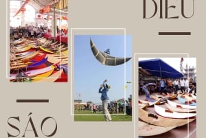 Hanoi: Ba Duong Noin pilli- ja leijakylä tai hattu ja suitsuke