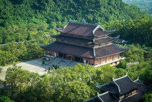 Pagoda Bái Đính w Hanoi, pagoda Nhat Tru lub Tràng An, jaskinia Mua