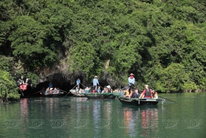 Pagoda Bái Đính w Hanoi, pagoda Nhat Tru lub Tràng An, jaskinia Mua
