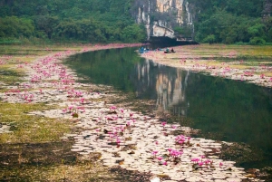 Pagoda Bái Đính w Hanoi, pagoda Nhat Tru lub Tràng An, jaskinia Mua