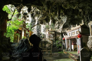 Pagoda Bái Đính w Hanoi, pagoda Nhat Tru lub Tràng An, jaskinia Mua