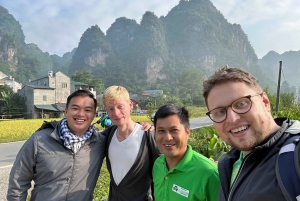 Fra Hanoi: Ban Gioc-vandfaldet 2d/2n Mix bil og motorcykel