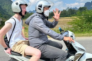 Fra Hanoi: Ban Gioc-vandfaldet 2d/2n Mix bil og motorcykel