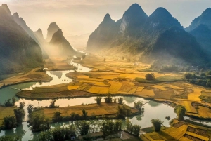 Hanói: Cachoeira Ban Gioc, Gruta Nguom Ngao - Excursão de 2 dias