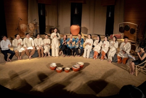 Hanoi: Bat Trang Vespa-ajelu, keramiikkakylä, GOM-live-esitys