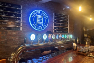 ハノイの新鮮な地元のビールと料理のツアー、トレインストリート