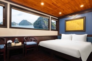 Hanoi: Crucero panorámico de 2 días por la impresionante belleza de Bai Tu Long