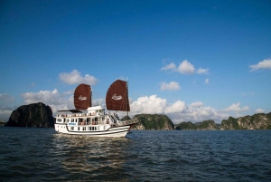 Hanoi: Crucero panorámico de 2 días por la impresionante belleza de Bai Tu Long