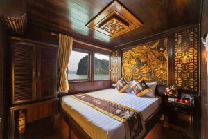 Hanoi: Crucero panorámico de 2 días por la impresionante belleza de Bai Tu Long