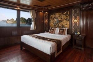 Hanoi: Crucero panorámico de 2 días por la impresionante belleza de Bai Tu Long