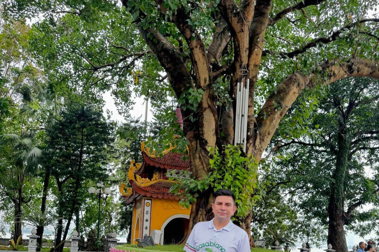 Wioska odlewania brązu w Hanoi, Pagoda Tran Quoc, Ulica Pociągów