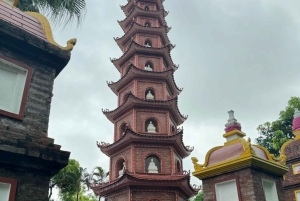 Wioska odlewania brązu w Hanoi, Pagoda Tran Quoc, Ulica Pociągów