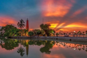 Wioska odlewania brązu w Hanoi, Pagoda Tran Quoc, Ulica Pociągów