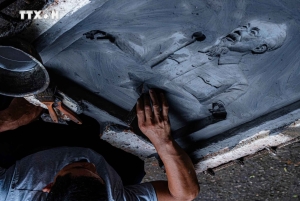 Wioska odlewania brązu w Hanoi, Pagoda Tran Quoc, Ulica Pociągów