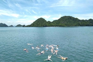 Hanoï/Cat Ba : croisière de 2 jours dans la baie de Lan Ha avec excursion pour observer le plancton