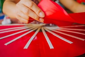 Hanoi: tour del villaggio di Chang Son con visita alla fabbrica di ventagli e alla falegnameria e pranzo