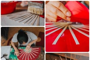 Hanoi: tour del villaggio di Chang Son con visita alla fabbrica di ventagli e alla falegnameria e pranzo