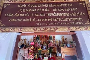 Hanoi: tour del villaggio di Chang Son con visita alla fabbrica di ventagli e alla falegnameria e pranzo