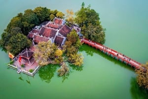 Hanoi City halvdag - Staden innehåller kulturell skönhet