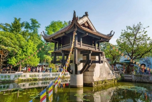 Hanoi City halvdag - Staden innehåller kulturell skönhet