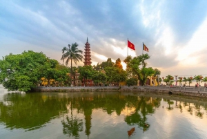 Hanoi City halvdag - Staden innehåller kulturell skönhet