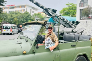 Halvdagsjeep-tur i Hanoi: mat, kultur, historia och kul