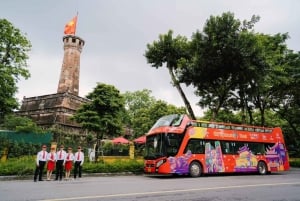 Hanói: City Sightseeing Hop-On Hop-Off Bus Tour