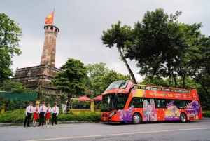 Hanoi: Wycieczka autobusowa hop-on hop-off ze zwiedzaniem miasta