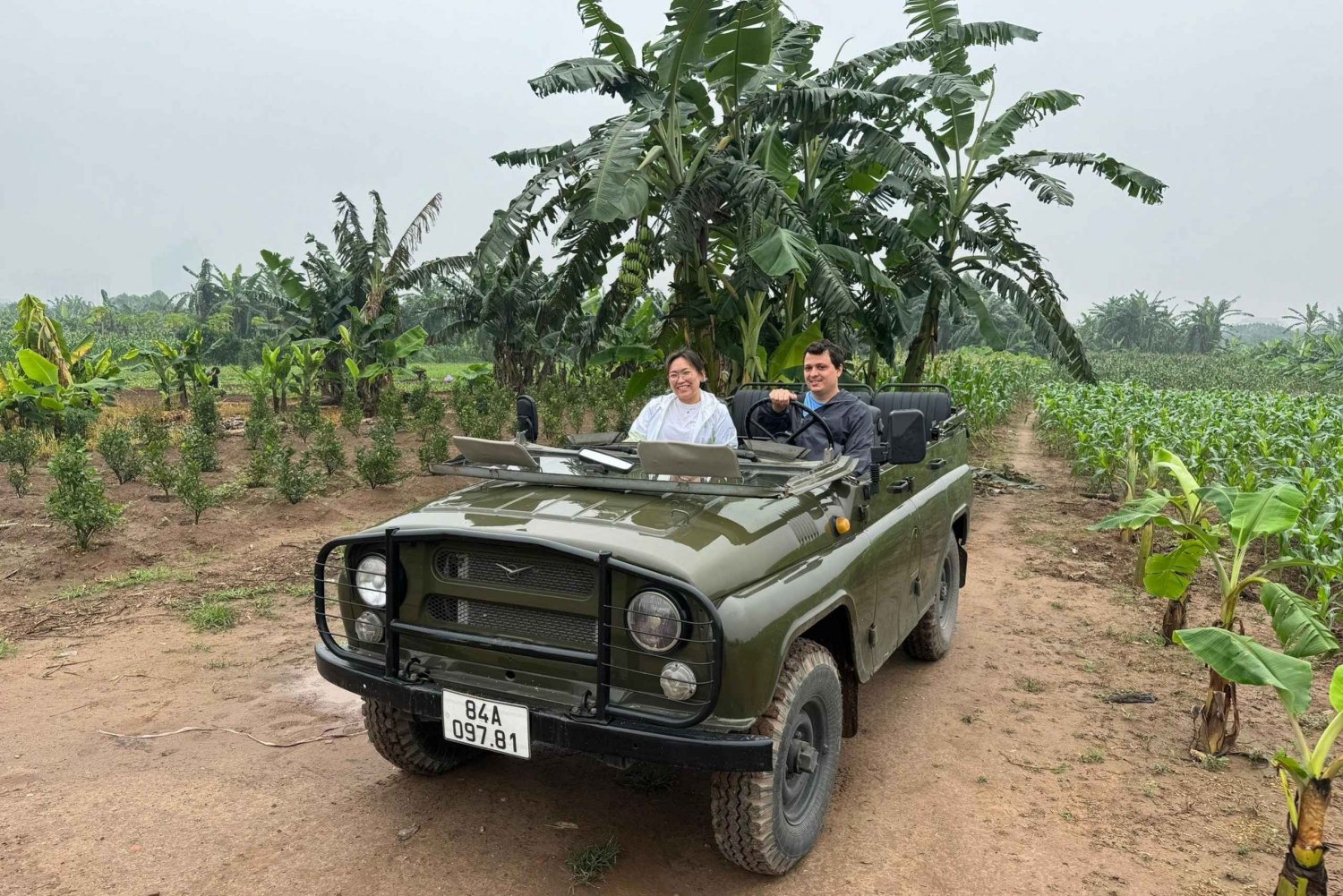 Tour della città e della campagna di Hanoi 4,5 ore