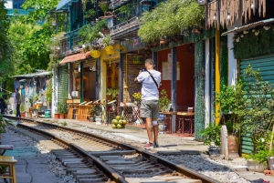 Hanoï : visite privée à pied du vieux quartier avec la rue des trains